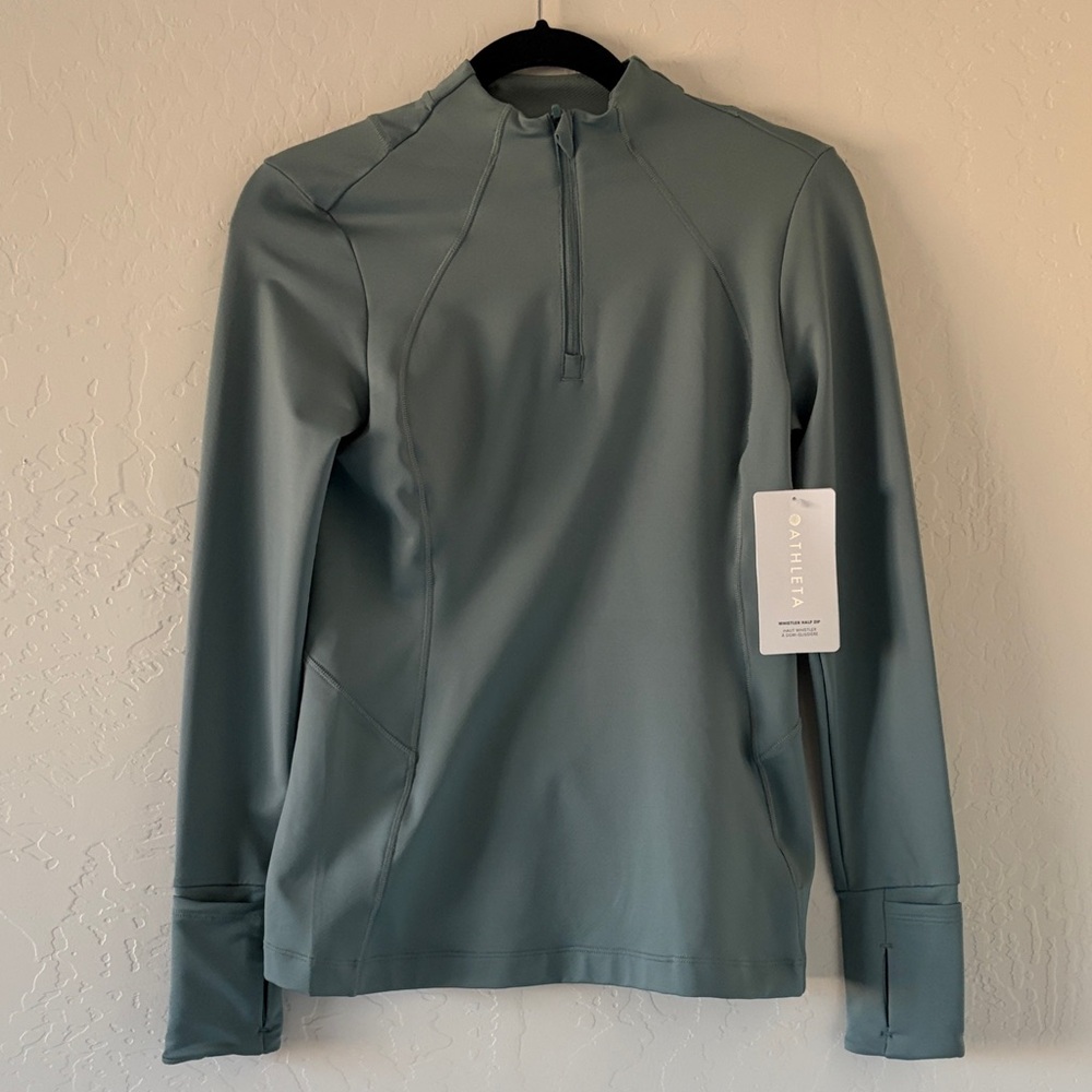 NWT Athleta Whistler Half Zip